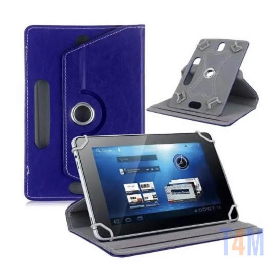 Universal Flip Case for 7" Tablet Blue